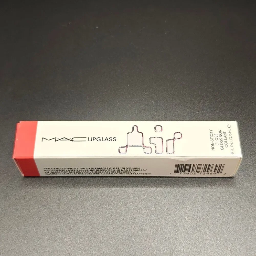 MAC Lipglass Air Non Sticky Gloss 224 Spritz 7.5ml New